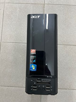 Ordenador Acer Negro