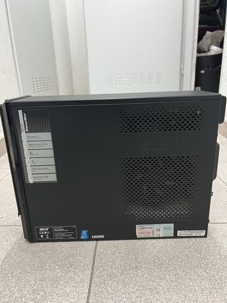 Ordenador Acer Negro