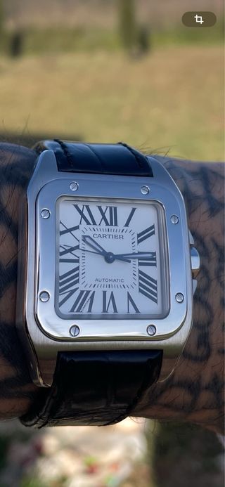 Reloj Cartier Santos 100 Automático