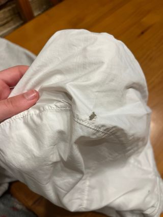 Chaqueta Nike Blanca y Gris