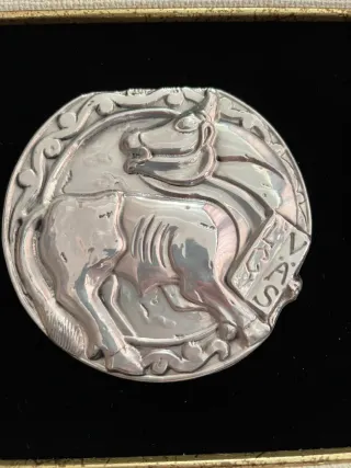 Raro Bassorilievo Argento Puro 925 Cattedrale Bari