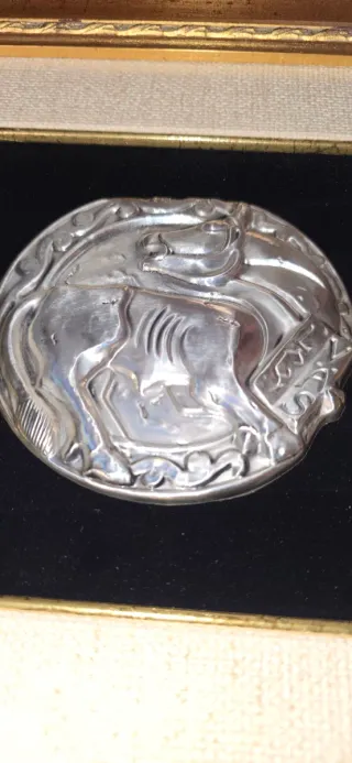 Raro Bassorilievo Argento Puro 925 Cattedrale Bari