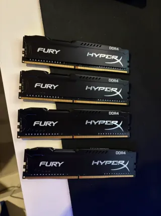 HyperX FURY DDR4 (4x8)32GB 3200MHz RAM