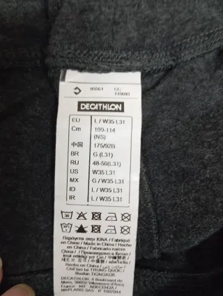 Lote 2 leggings deportivos Wild flowers/ Decathlon