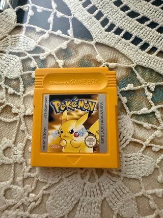 Pokémon Edición Pikachu Game Boy