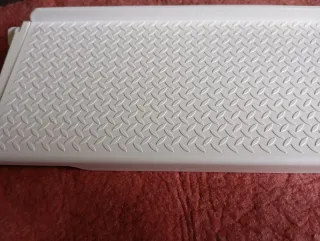 Estantería para TV blanca de plástico