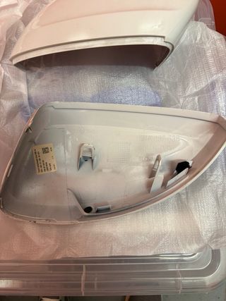 Carcasas Retrovisor VW Scirocco Blancas
