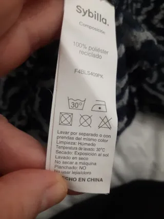 Blusa Sybilla Talla XS