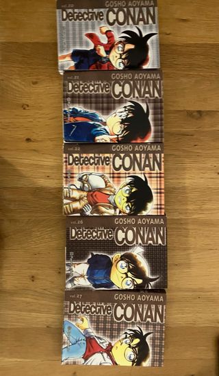 Detective Conan 20, 21, 22, 26, 27