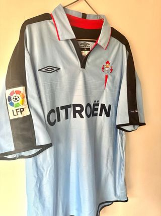 Camiseta Celta Jesuli Umbro 2001/2002 Matchworn