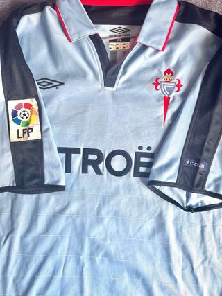 Camiseta Celta Jesuli Umbro 2001/2002 Matchworn