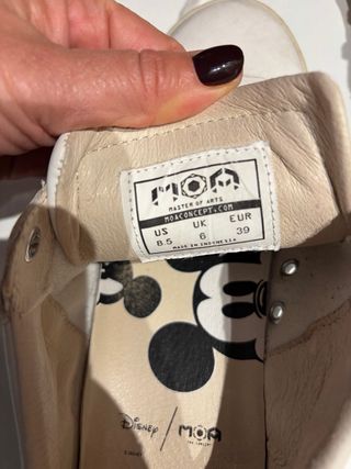 Scarpe Master of Arts Disney Bianche