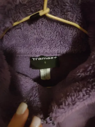 Chaquetilla polar lila Tramas T S