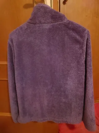 Chaquetilla polar lila Tramas T S