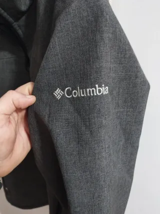 Chaqueta Columbia Hombre Talla S Gris