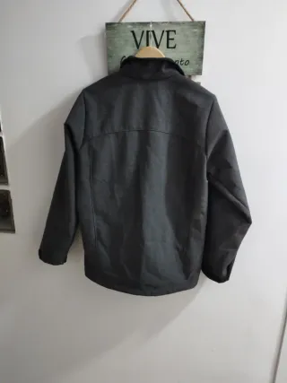 Chaqueta Columbia Hombre Talla S Gris