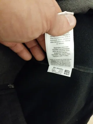 Chaqueta Columbia Hombre Talla S Gris