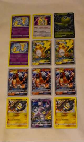 +100 pokemon cards(cartas de pokemon)