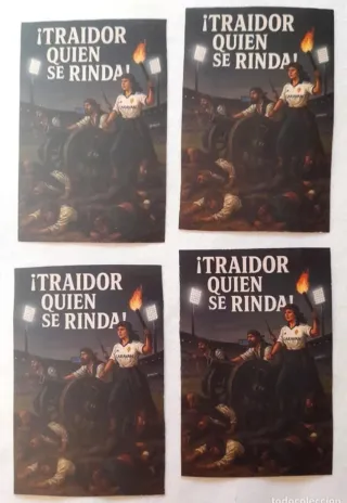 4 Pegatinas Real Zaragoza