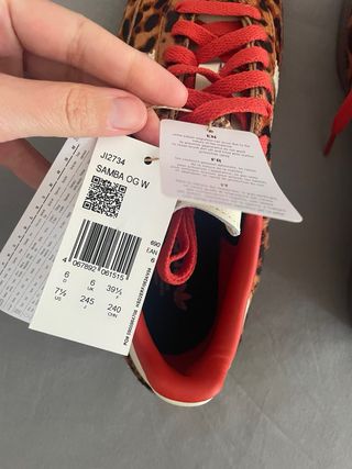 Adidas Samba OG Leopardo Nuevas (39 y 1/3)