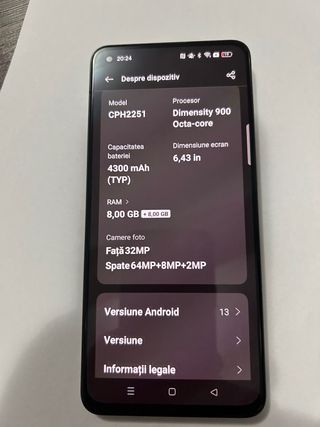 Oppo Reno 5 5G Negro