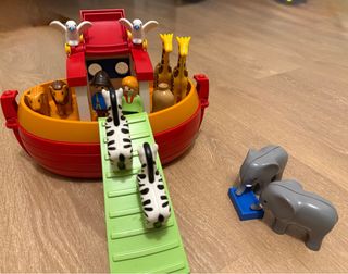 PLAYMOBIL 1.2.3 Arca de Noé Maletín 6765
