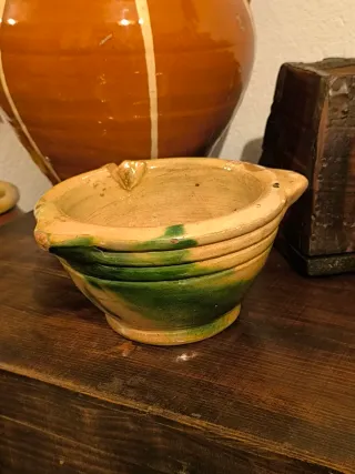 Mortero Cerámica Popular Catalana S.XIX