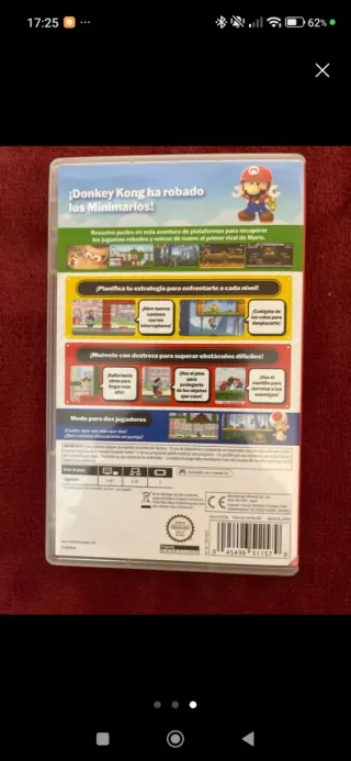 Mario vs Donkey Kong Nintendo Switch Juego