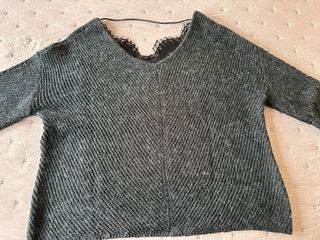 Jersey Vero Moda – Talla M – reversible con puntil