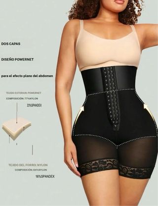 Pantalón faja moldeador negro