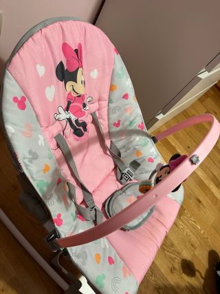 Mecedora bebé Minnie Mouse Vibradora