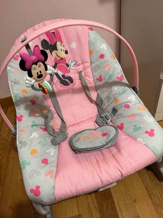 Mecedora bebé Minnie Mouse Vibradora