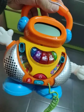 Karaoke VTech Kidikaraoke Naranja y Plata