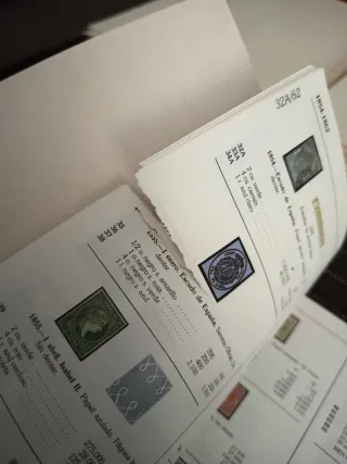 Catalogo Francobolli Spagna Andorra 1989