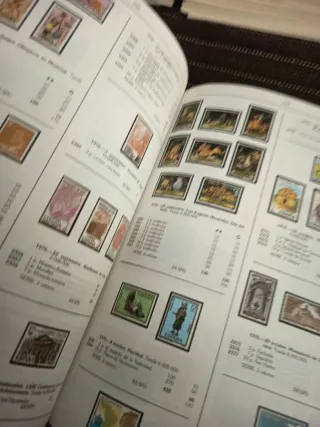 Catalogo Francobolli Spagna Andorra 1989