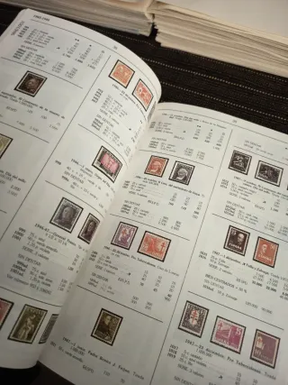 Catalogo Francobolli Spagna Andorra 1989