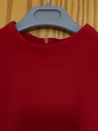 Vestido Zara Rojo Talla M