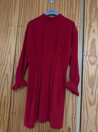 Vestido Zara Rojo Talla M