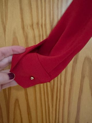 Vestido Zara Rojo Talla M