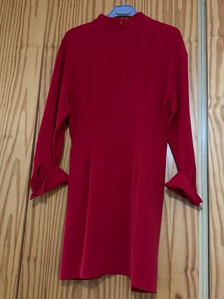 Vestido Zara Rojo Talla M