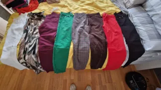 Pantalones Talla 36 Varios Colores