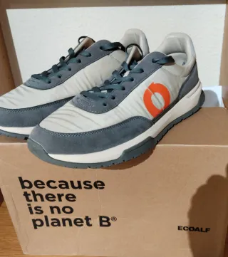 Ecoalf Zapatillas Beige y Gris Modelo Venturaalf