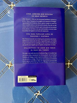 Novela “ Los jardines perdidos”