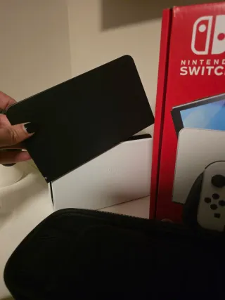 Nintendo Switch OLED Blanca