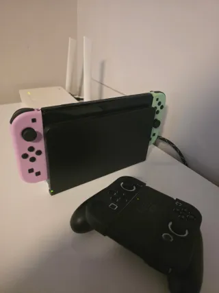 Nintendo Switch OLED Blanca