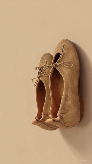 Bailarinas ante beige