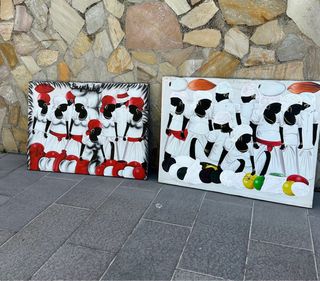 Quadri moderni con figure