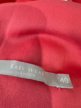 Vestido fiesta rojo con pedrería