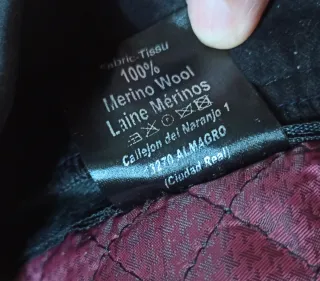 Gorro boina gris. Talla 61. Lana oveja merina.