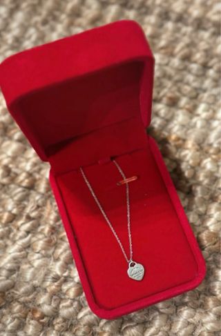 Collar Tiffany & Co. Corazón Plata